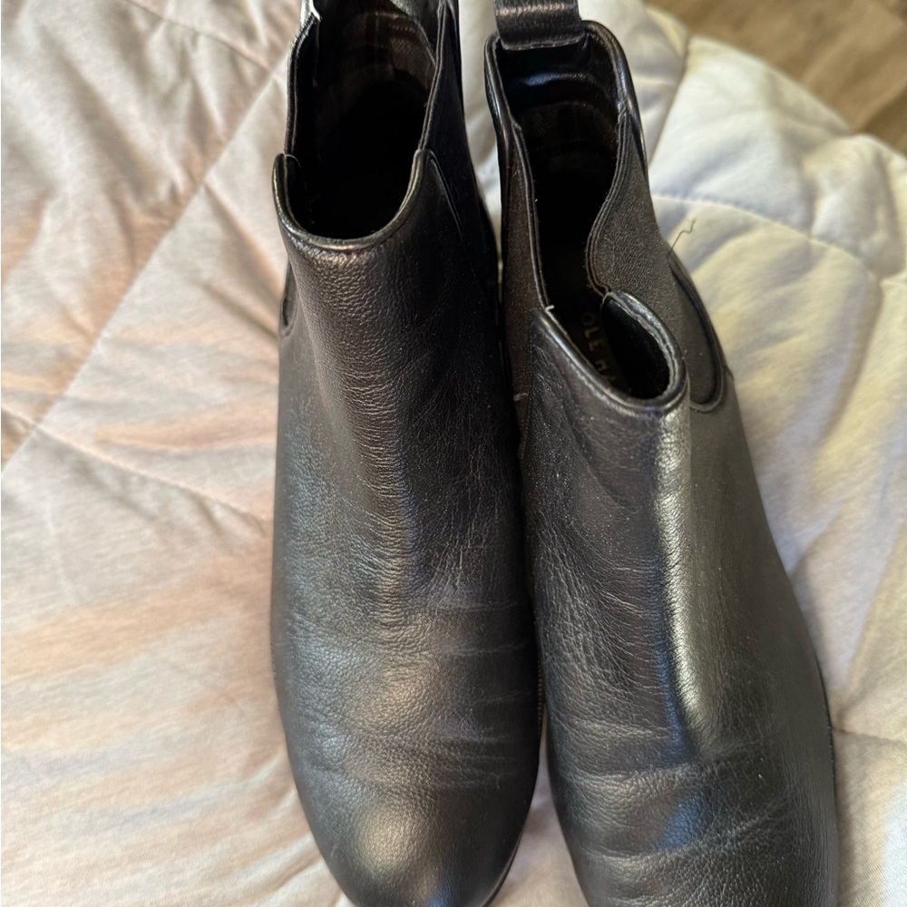 Cole Haan Black Ankle Boots